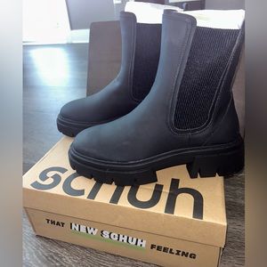Chunky Chelsea boots x black x size UK 6